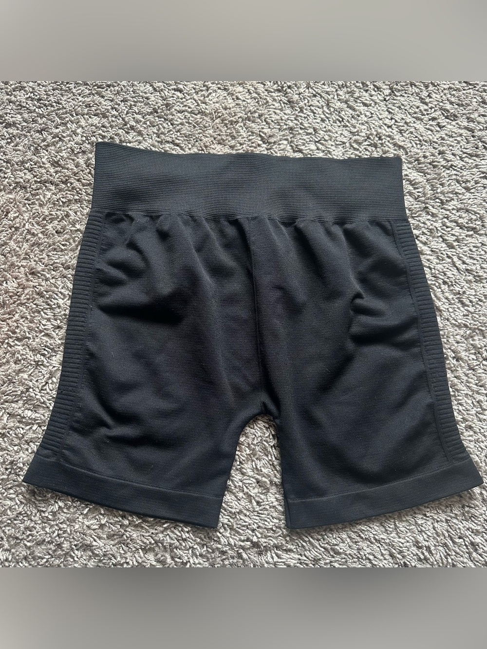 Nikibiki Black High-Waist Bike Shorts